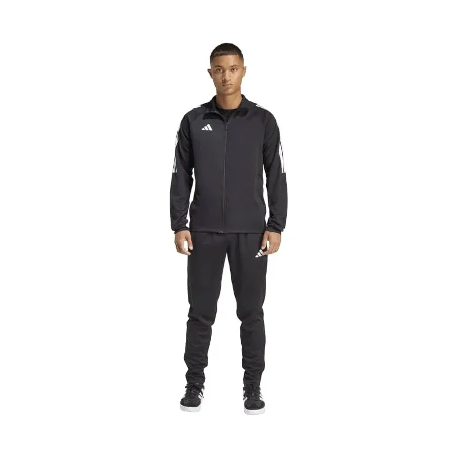 Мужской спортивный костюм с технологией Climacool, модель M Sereno Ts, adidas, Черный — фото 4