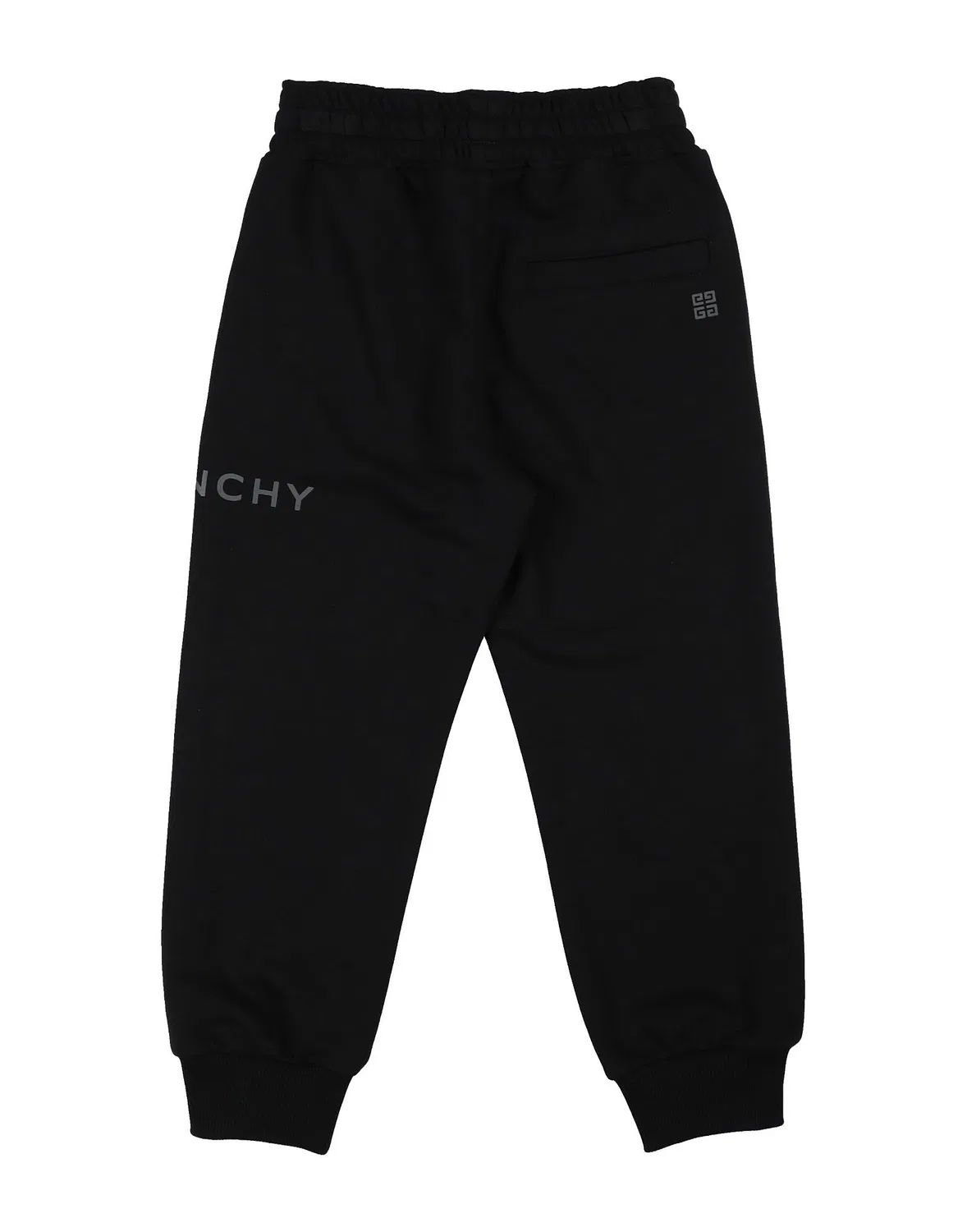 Детские спортивные штаны для девочек из французского терри Givenchy, черный — фото 2