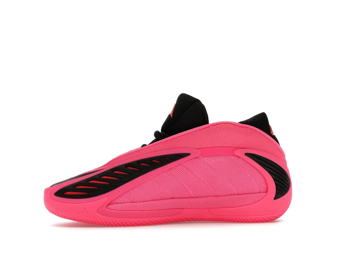 Детские кроссовки для мальчиков с перфорированным верхом Adidas AE 2, Lucid Pink Core Black Lucid Red — фото 3