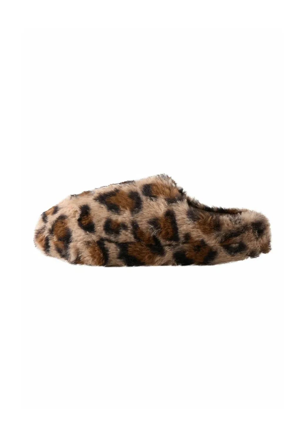 Мюли стандартного кроя - тапочки-мюли из искусственного меха Next, Leopard Print
