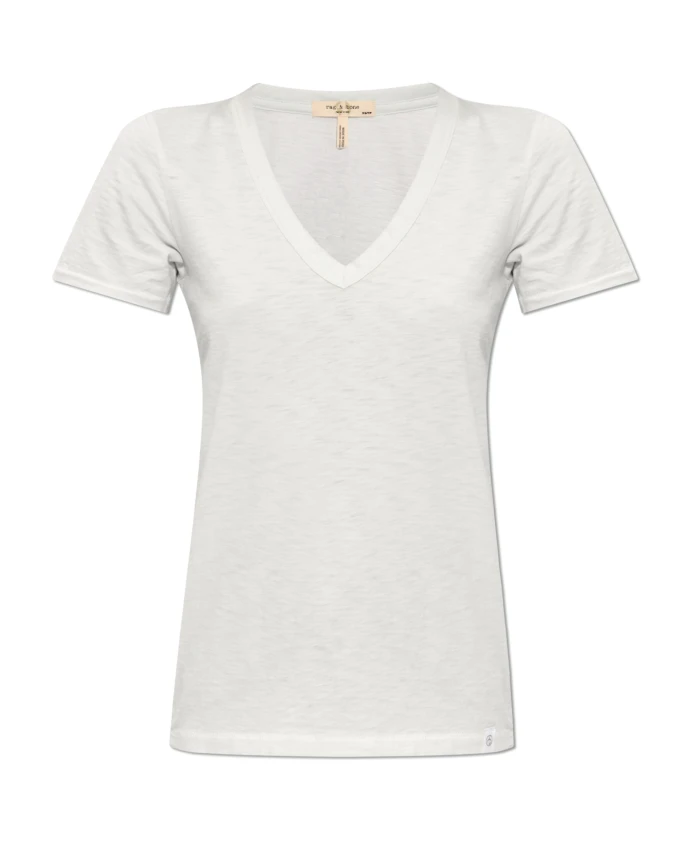 

Футболка из хлопка пима Rag & Bone, синий