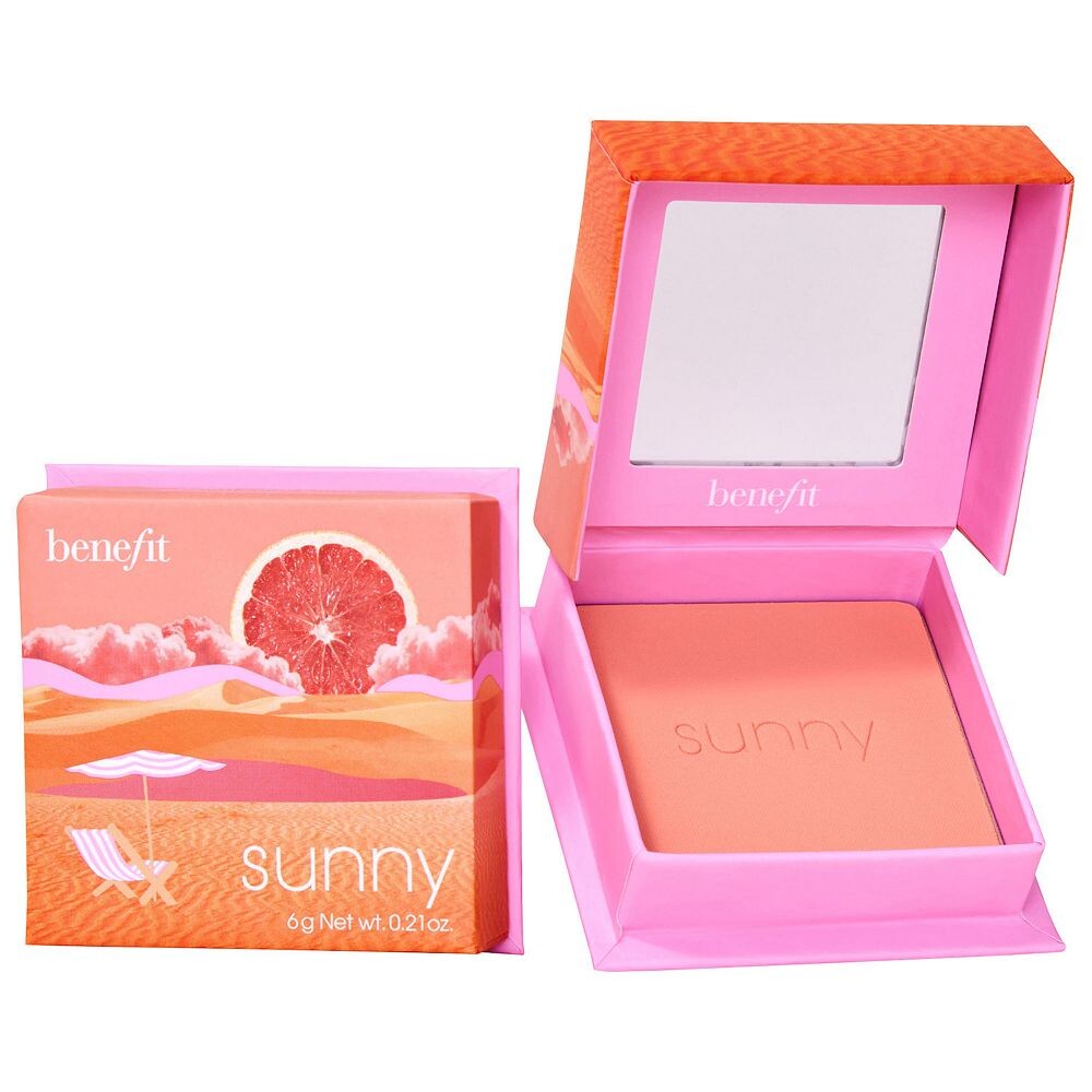 

Benefit Cosmetics Шелковисто-мягкие пудровые румяна, цвет Sunny
