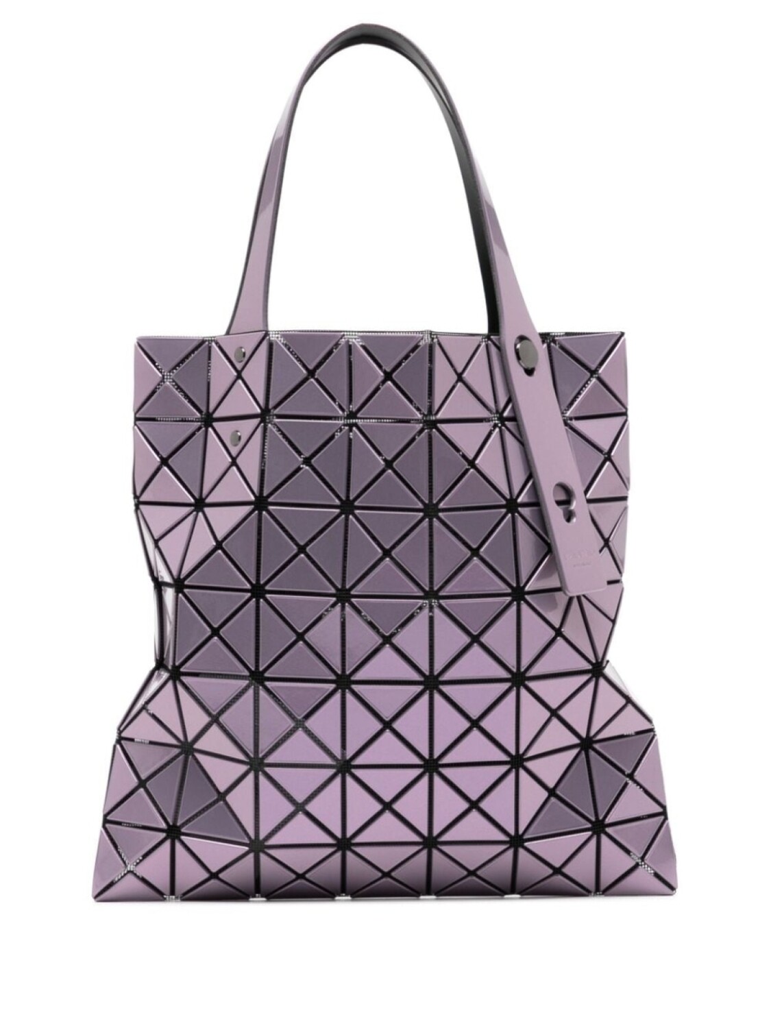 

Bao Bao Issey Miyake Prism metallic-finish tote bag, фиолетовый