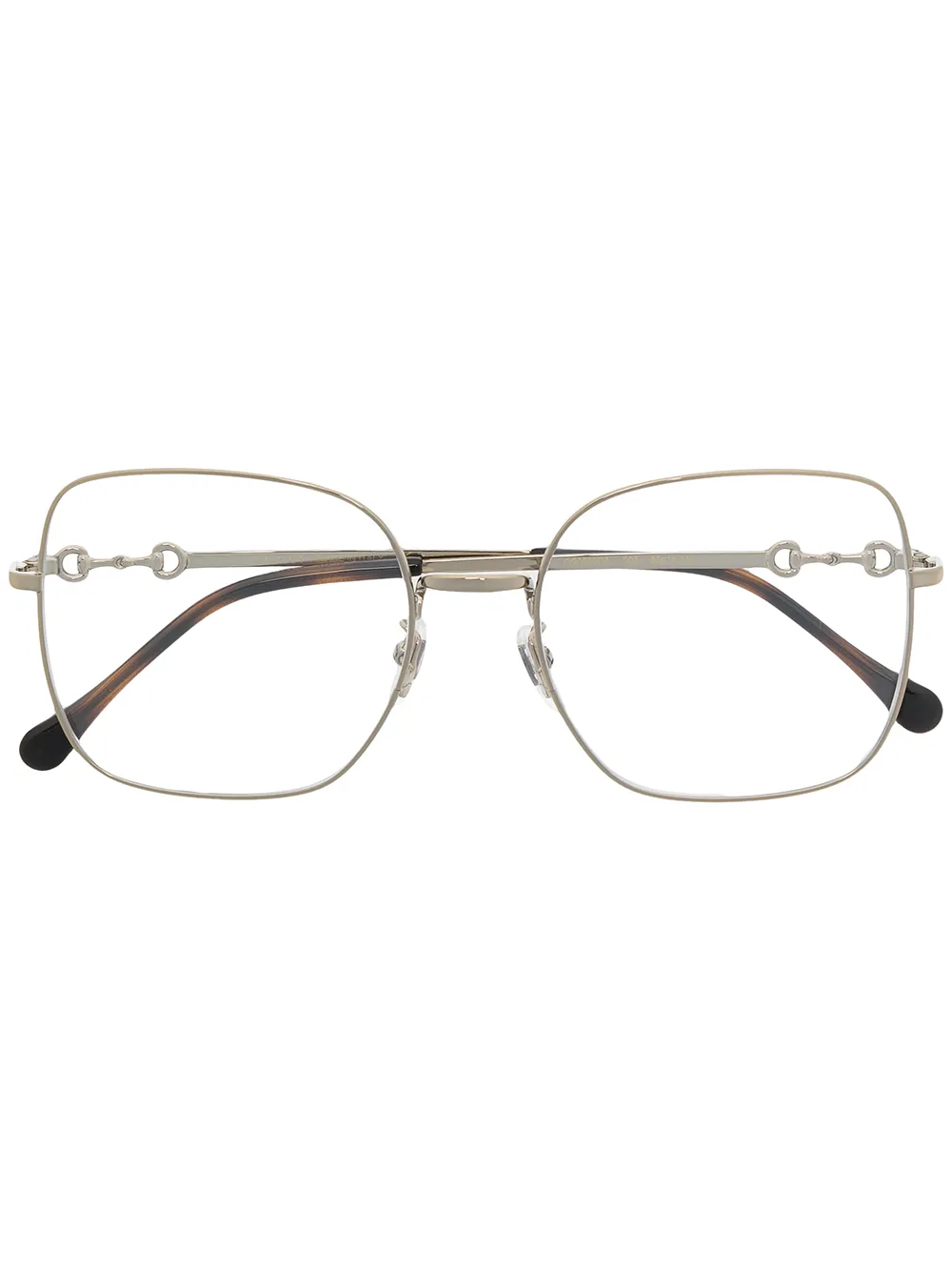 

Очки Horsebit в квадратной оправе Gucci Eyewear, золотой