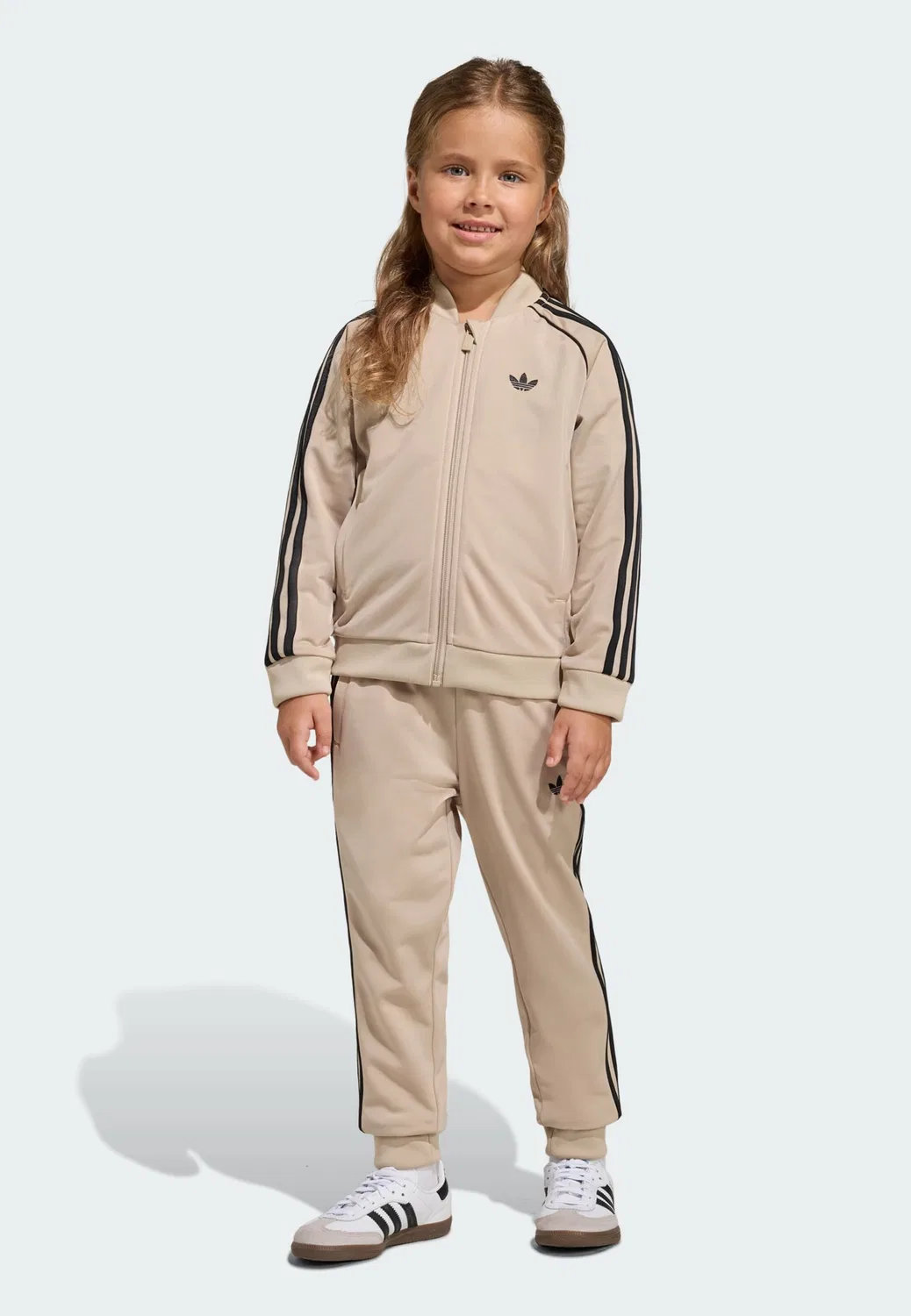 Спортивный костюм Adidas Originals SST в цвете Kitt — фото 3