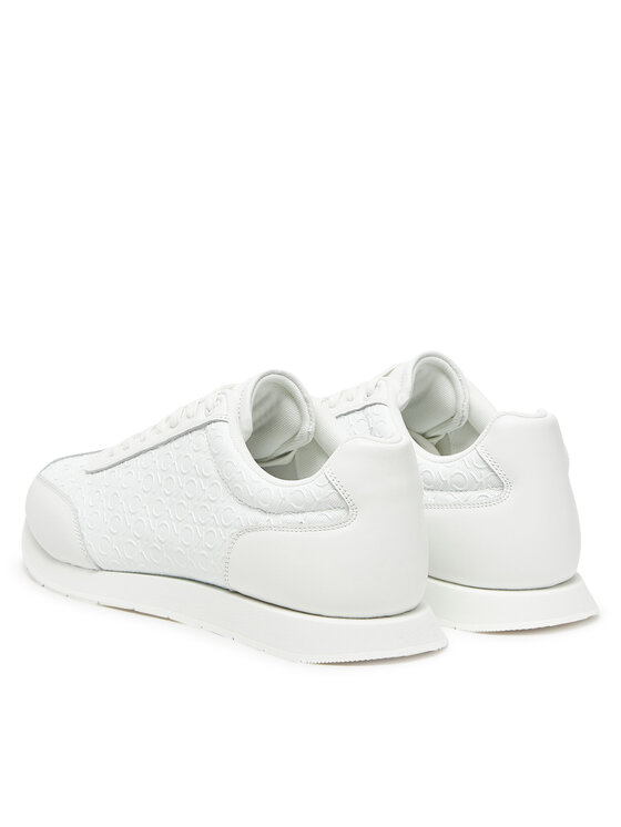 Кроссовки Low Prof Runn Laceup Mono HM0HM01896 Calvin Klein, белый — фото 3