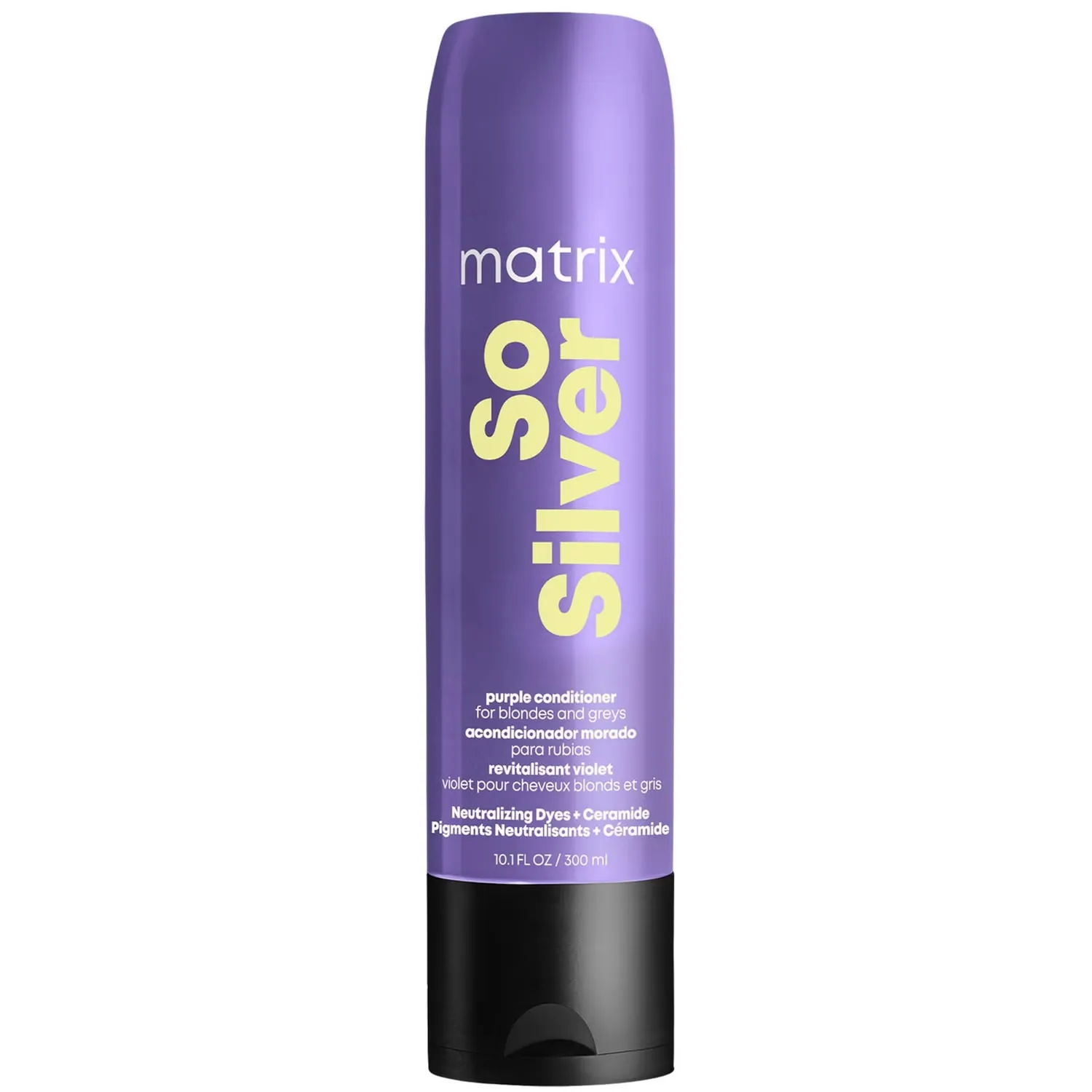 

So Silver Purple Toning Пигментированный кондиционер для светлых, седых и серебристых волос 300мл Matrix