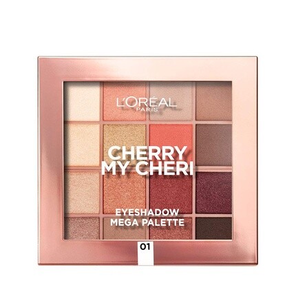 

Тени для век L'Oréal Paris Paradis 16 цветов Cherry My Cherie
