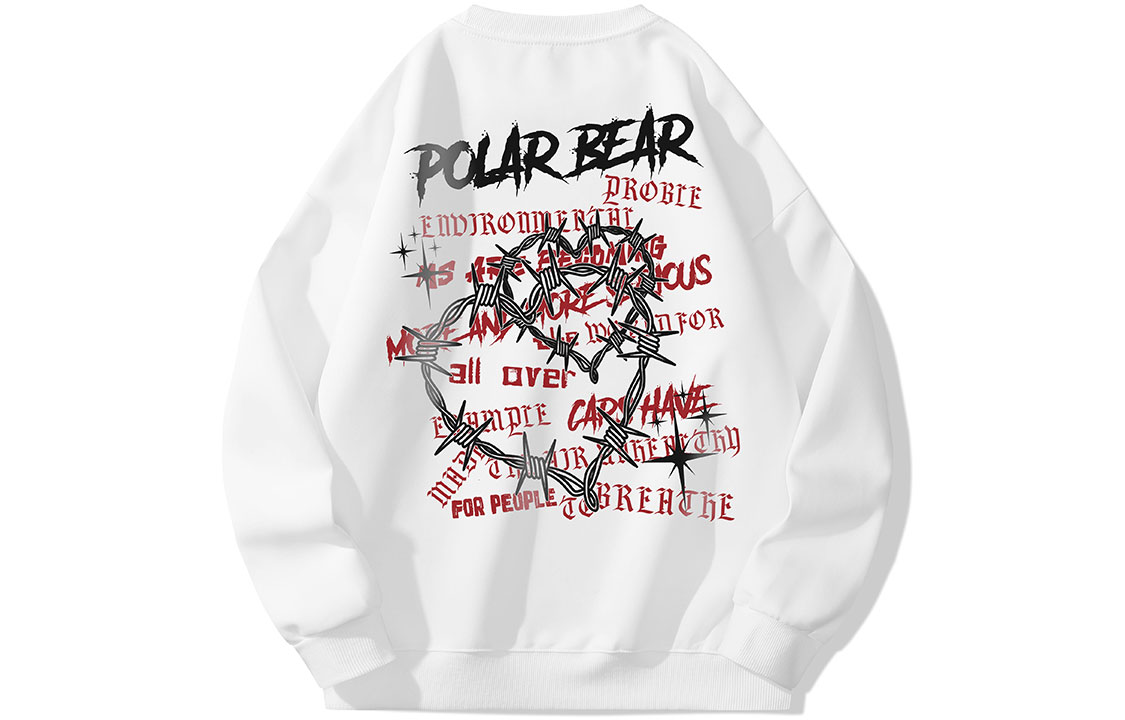 

Унисекс худи POLAR BEAR с капюшоном, бордовый
