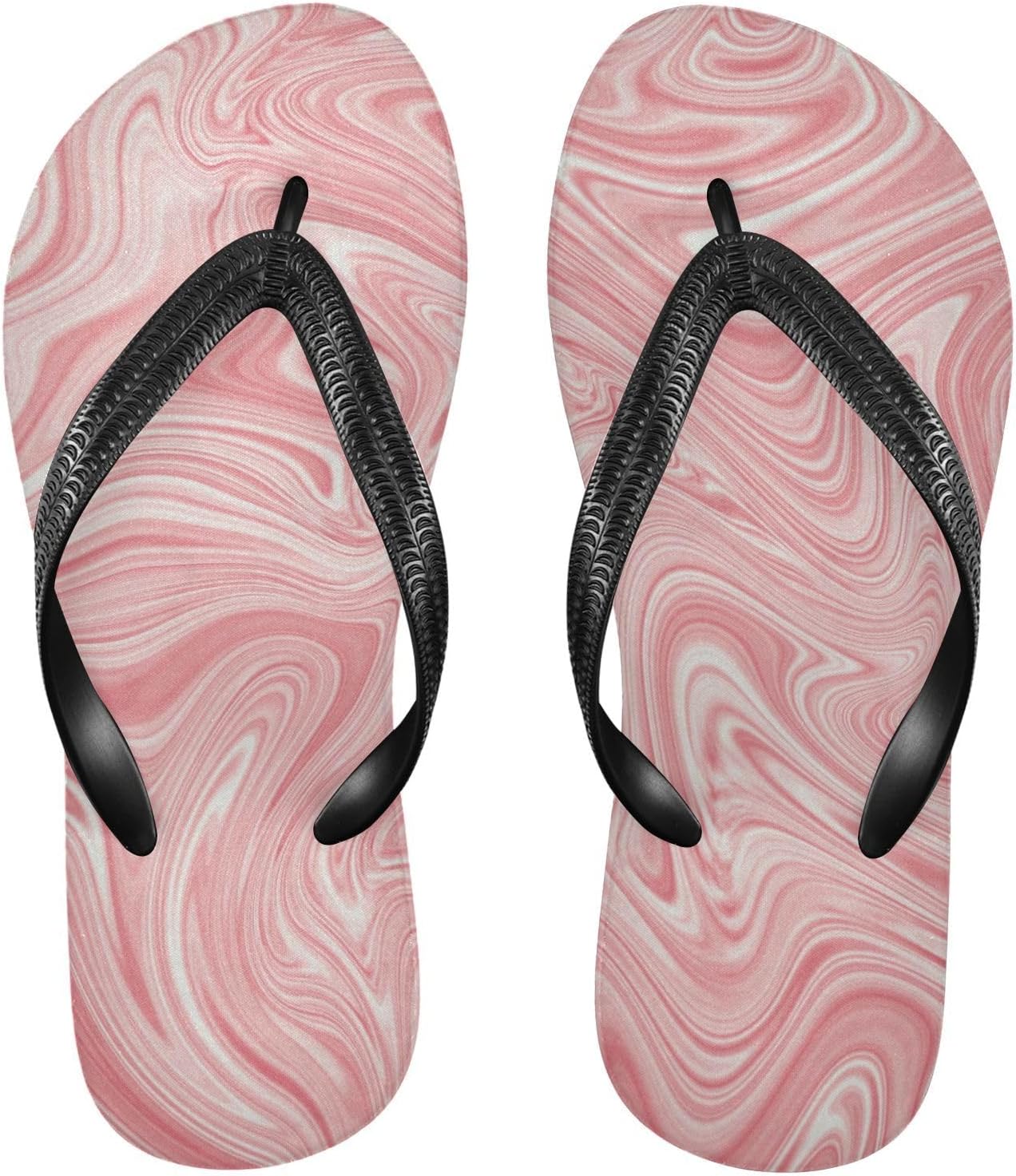 

Шлепанцы SPRIPORT с узором тай-дай, узкие, для женщин и мужчин, белый/красный