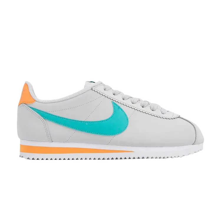 Кроссовки Nike Wmns Classic Cortez Leather 'Spring Pack - Jade', белый