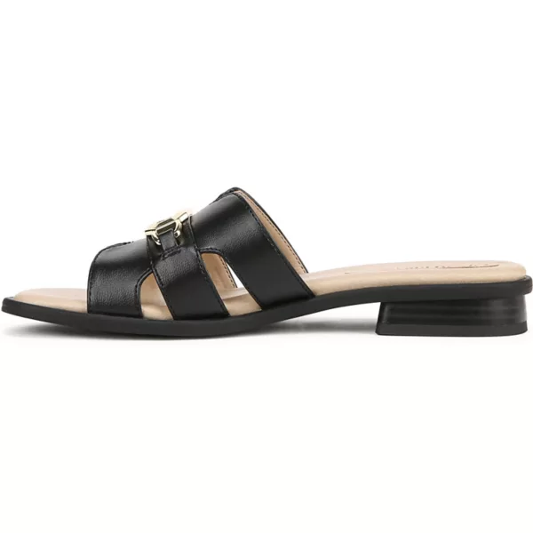 Королевские женские шлепанцы Royaltybit Lifestride, цвет black faux leather — фото 3