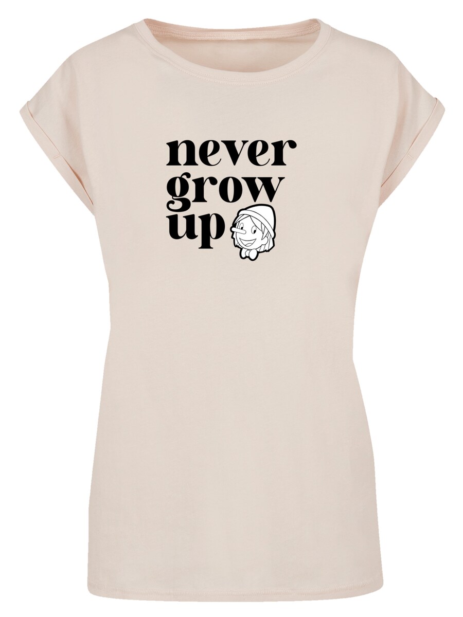 

Рубашка F4NT4STIC Heroes of Childhood Pinocchio Never Grow Up, песочный