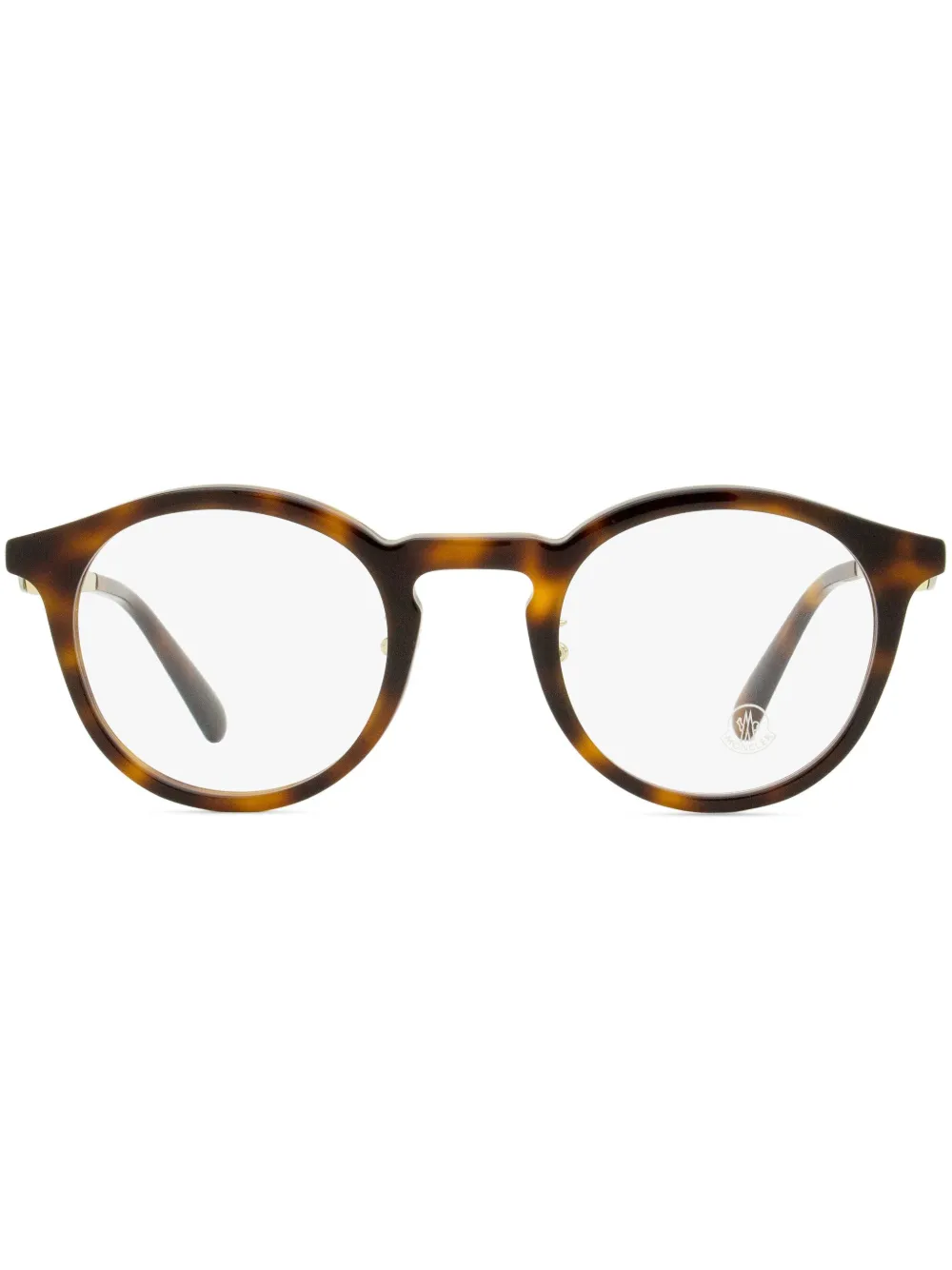 

Очки ML5175H в круглой оправе Moncler Eyewear, коричневый