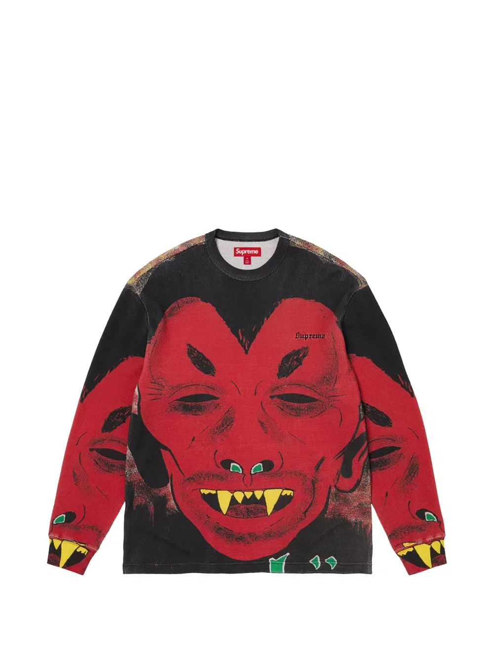 Свитшот с графическим принтом Майка Келли Supreme, красный