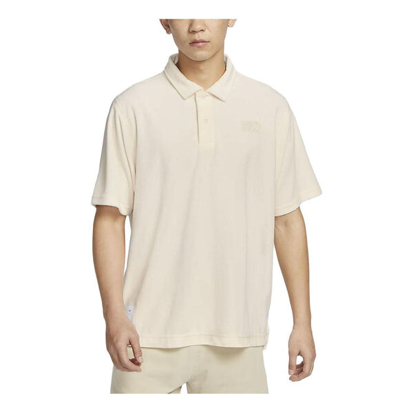 

Футболка Nike Sportswear Logo Polo Shirt 'Beige', бежевый