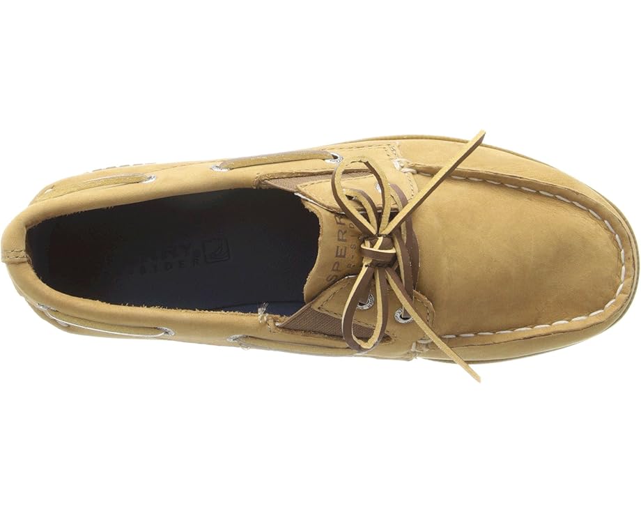 Детские лодочники Sperry Authentic Original Slip On (Little Kid/Big Kid) Sperry Kids, Sahara Leather — фото 2