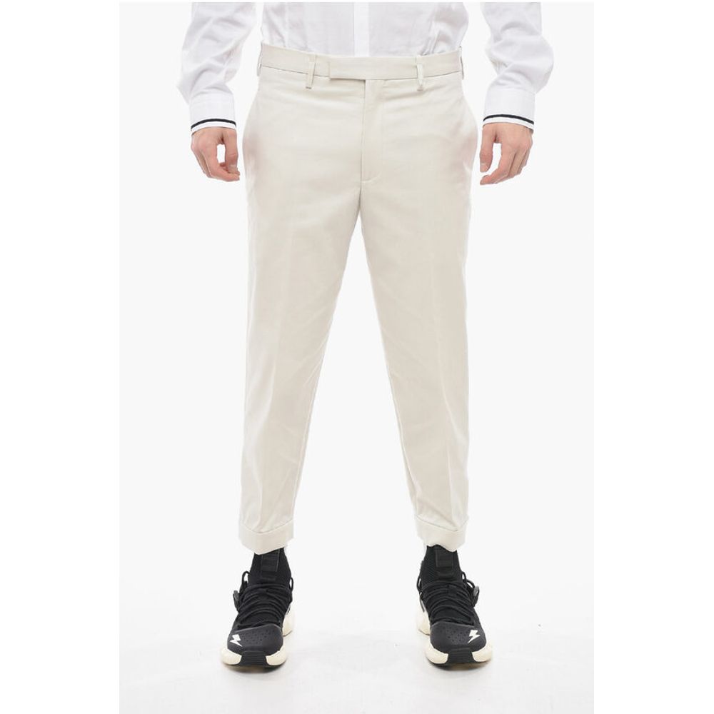 

Брюки BARRETT METAL Slim Fit с регулируемыми щиколотками Neil Barrett, Beige