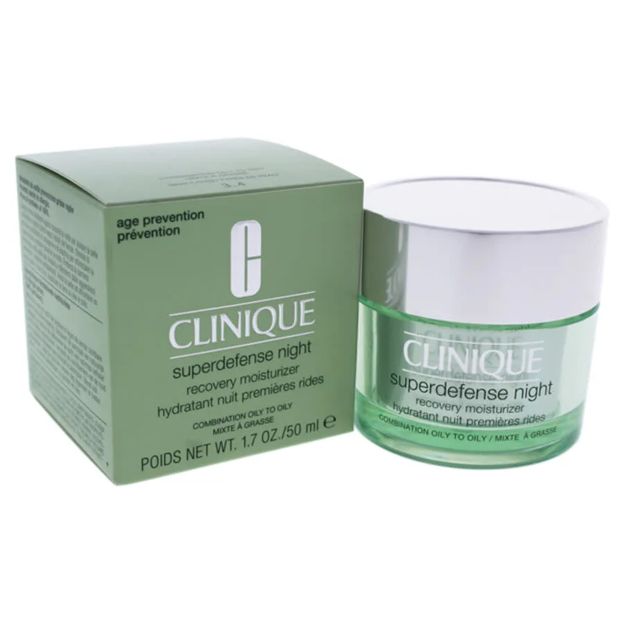 Крем для лица Clinique — Увлажняющий ночной Superdefense Night Recovery Moisturizer для комбинированной и жирной, 48 мл