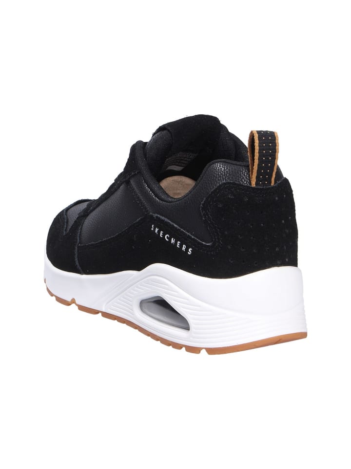 Skechers Кроссовки UNO черного цвета — фото 3