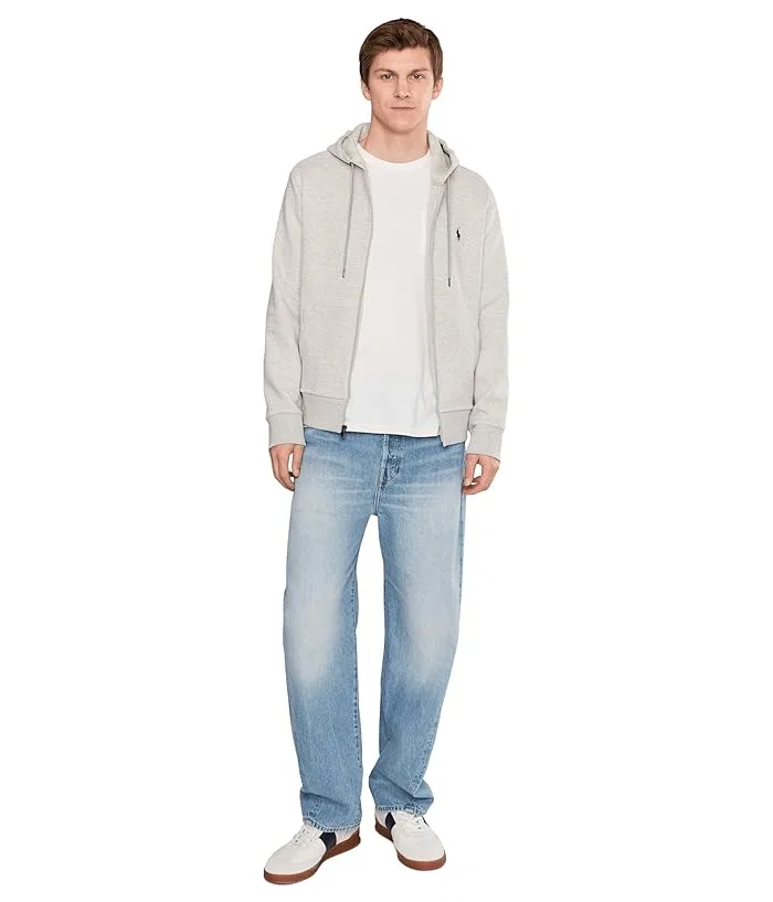 Худи Double-Knit Full Zip Polo Ralph Lauren, Light Sport Heather — фото 2