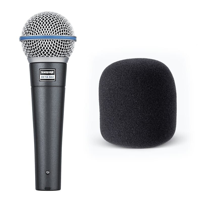 

Динамический вокальный микрофон Shure BETA 58A Handheld Supercardioid Dynamic Microphone
