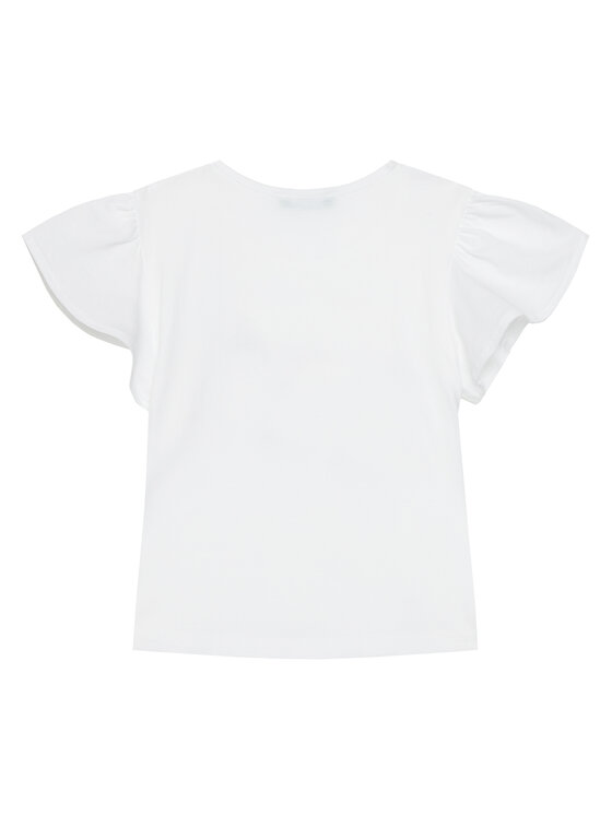 Футболка обычного кроя 3I1XG10IU United Colors Of Benetton, белый — фото 2