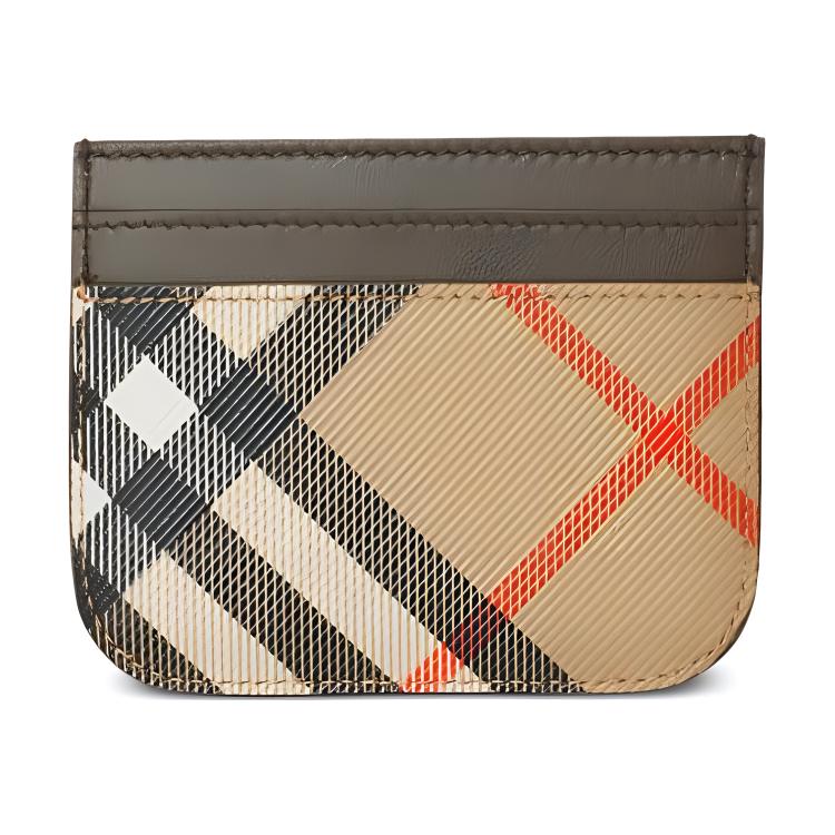 Burberry Картхолдер Unisex Brown из полиуретана с полиэстером — фото 2