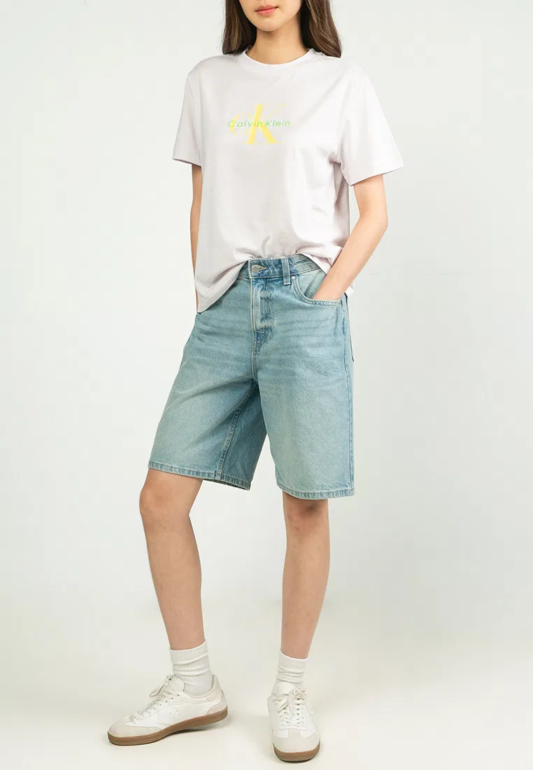 Футболка, классическая, Hero Classic Monologo Tee, Calvin Klein Jeans — фото 4