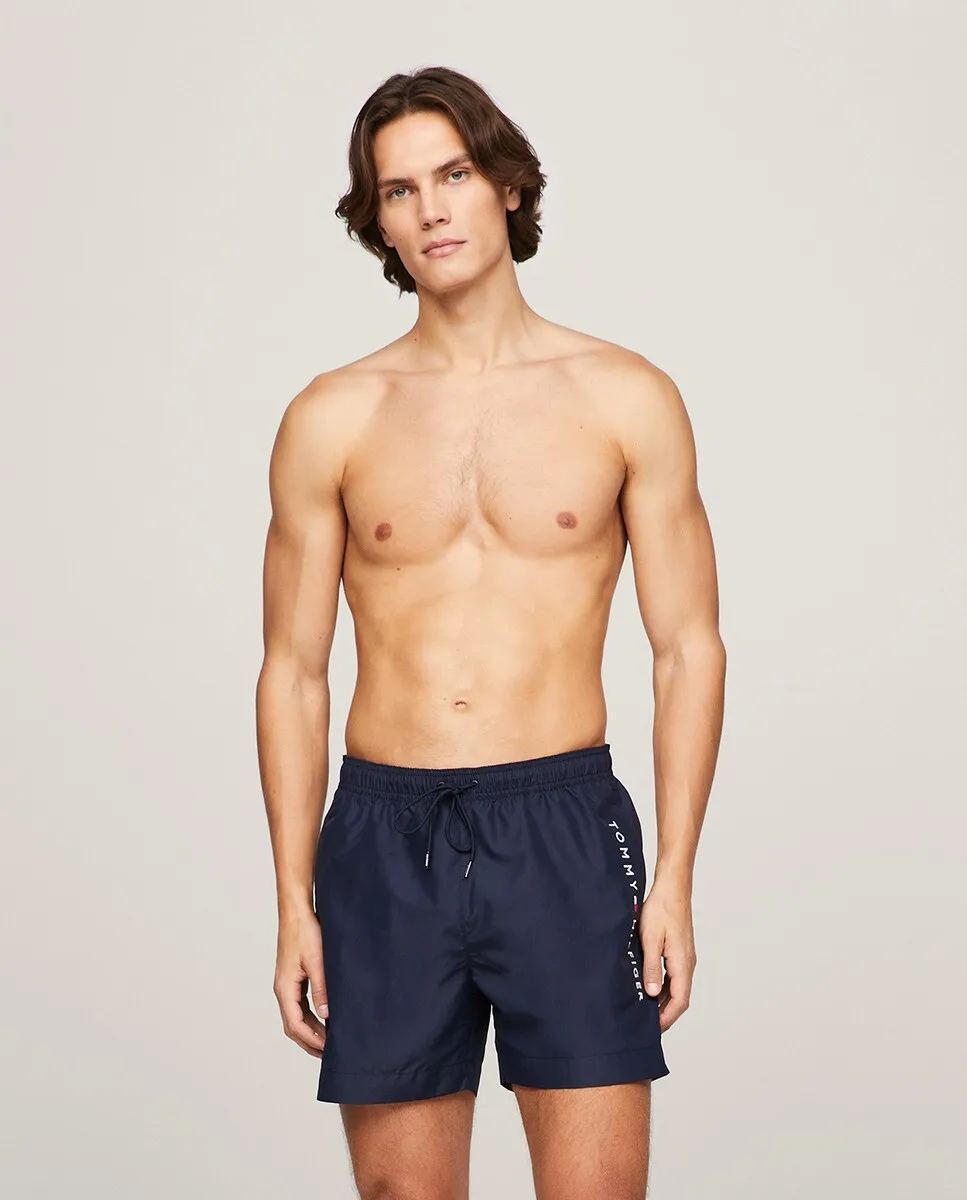 

Мужские плавки с двумя боковыми карманами и одним задним карманом Tommy Hilfiger, темно-синий