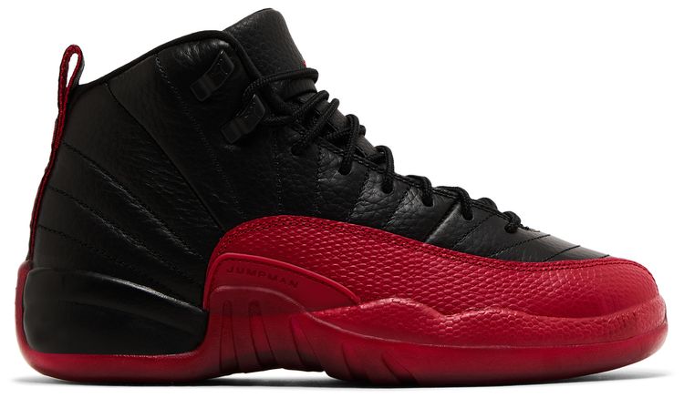 

Кроссовки Air Jordan 12 Retro GS 'Flu Game' 2025, черный