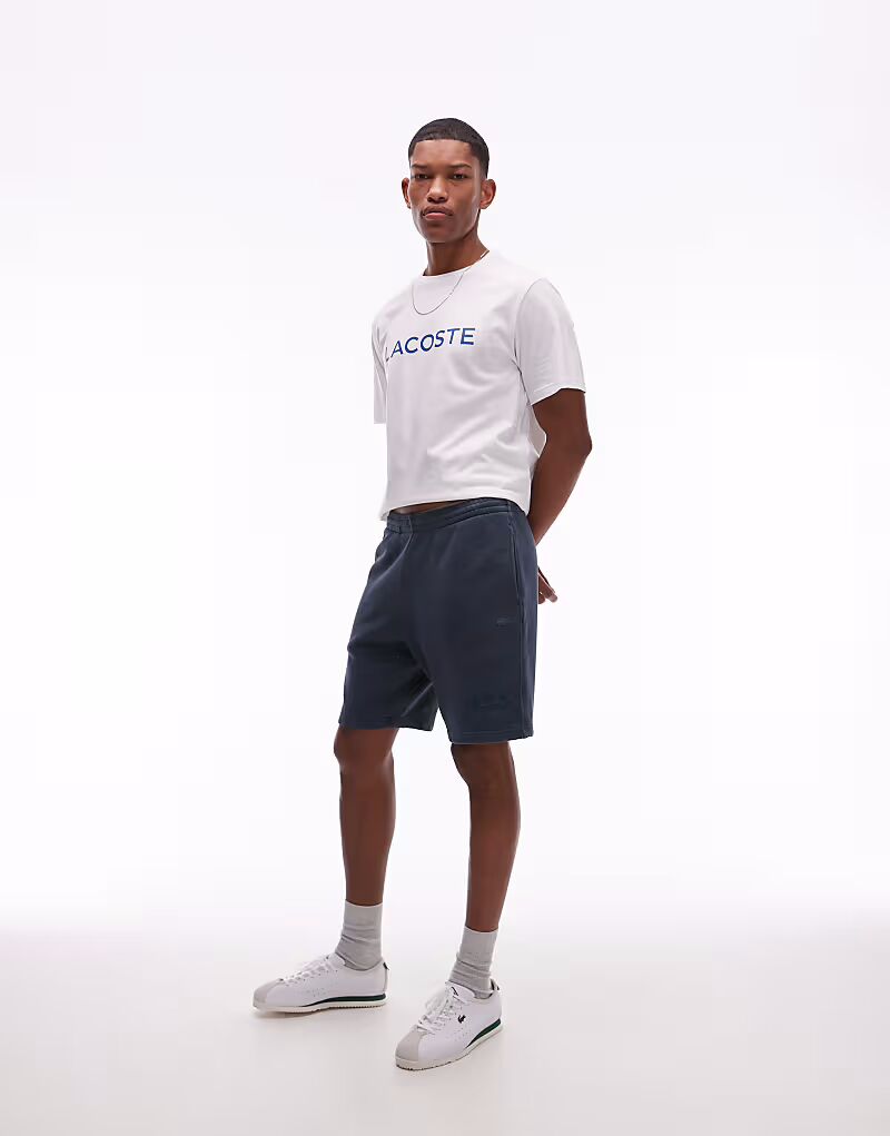 

Шорты Lacoste синего цвета