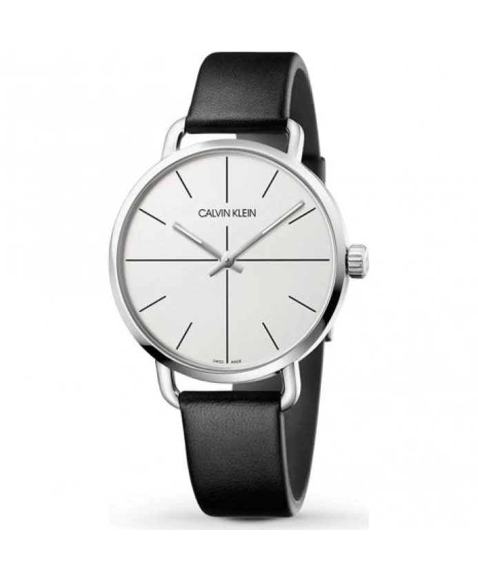 

Серебряные кварцевые женские часы Calvin Klein, белый
