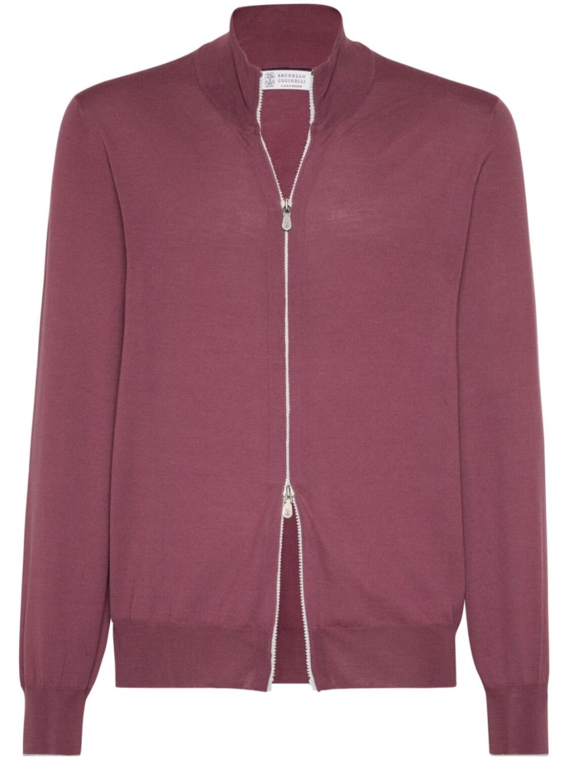 

Brunello Cucinelli кардиган на молнии, красный