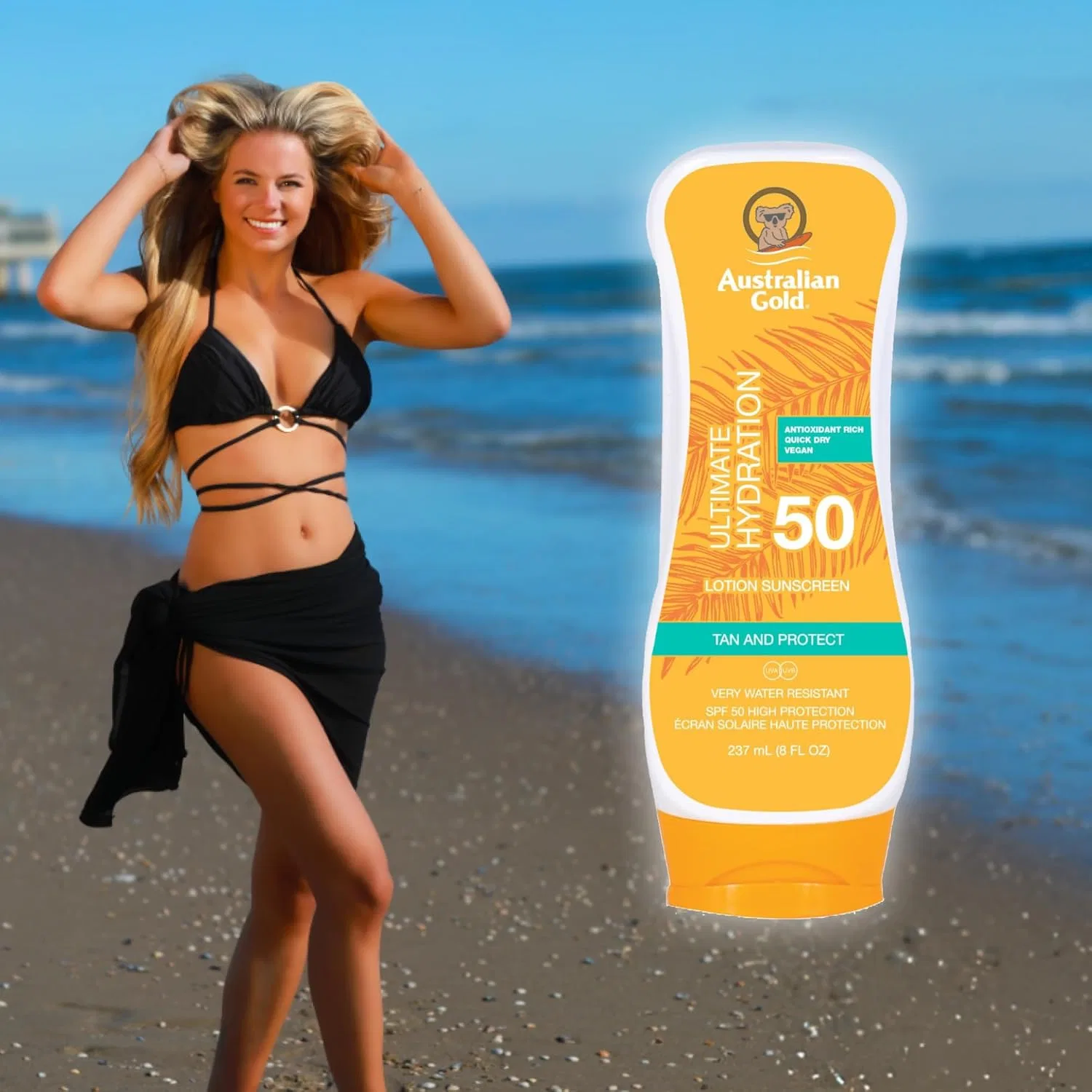Солнцезащитный лосьон SPF 50 «New Formula» от Australian Gold Australian Gold