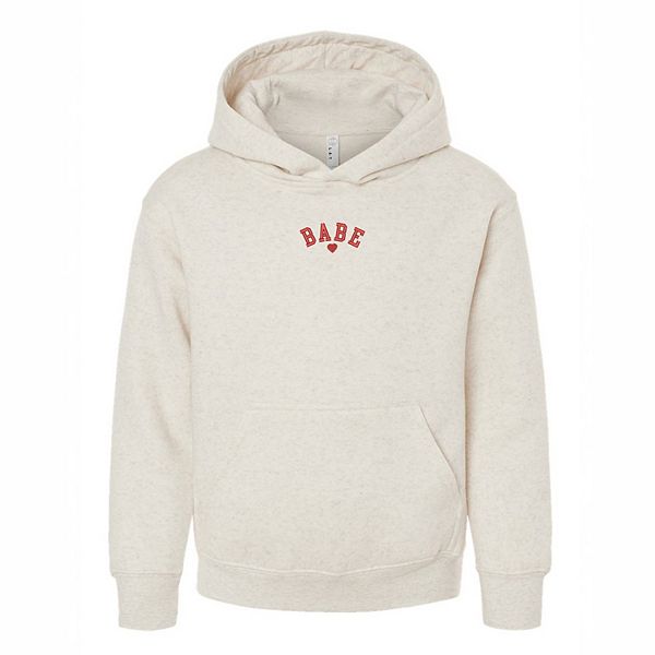 

Худи с вышивкой в виде сердца The Juniper Shop, Natural