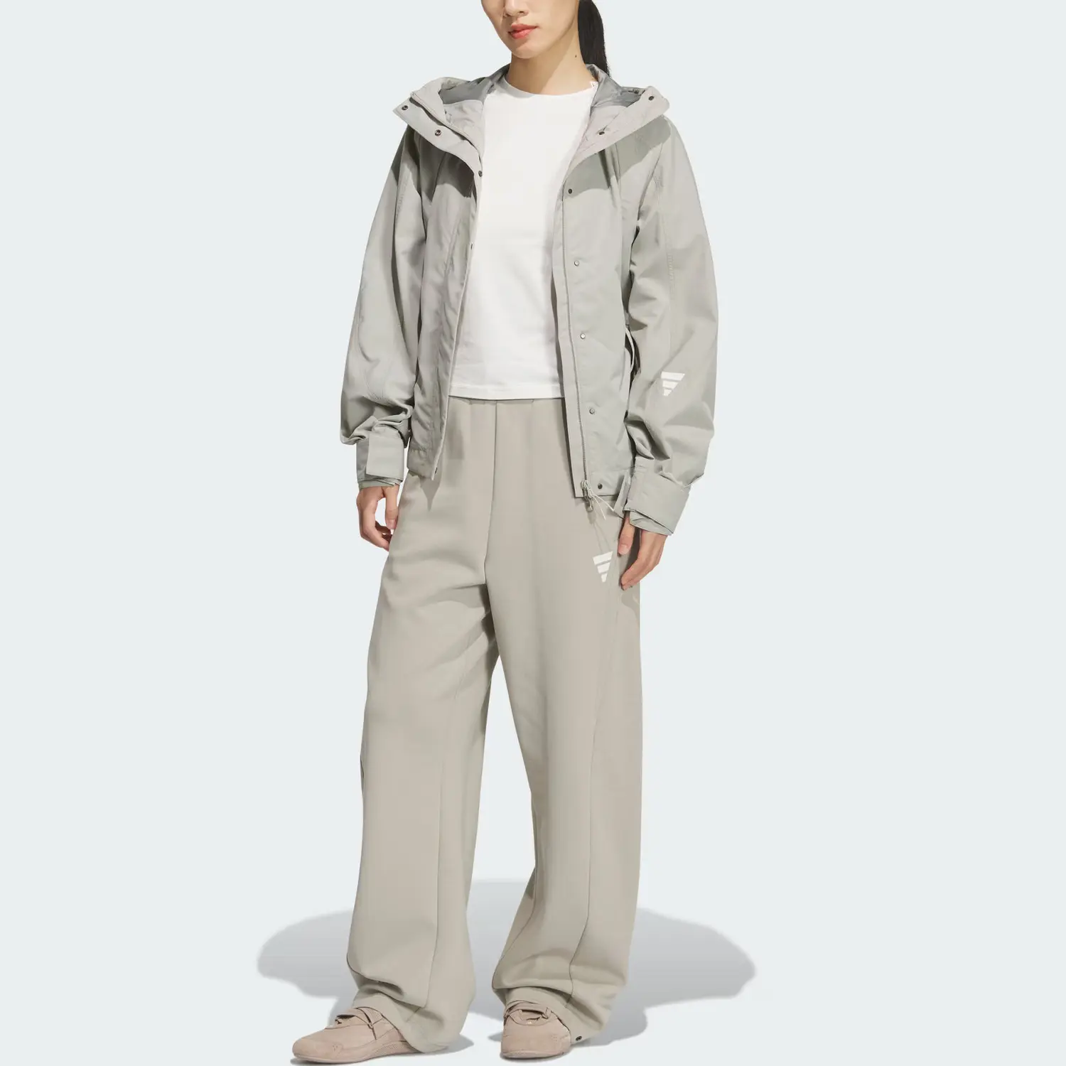 Куртка FOS FW25 FUTURE STYLE женская Adidas, Sesame Earth — фото 3