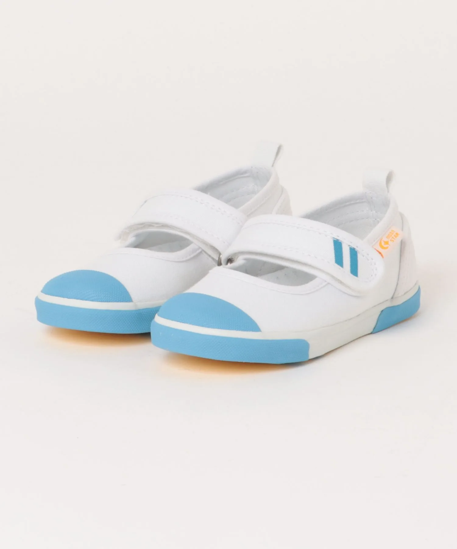 Детские слипоны с антибактериальной защитой CARROT MoonStar CR ST13 2E sax blue