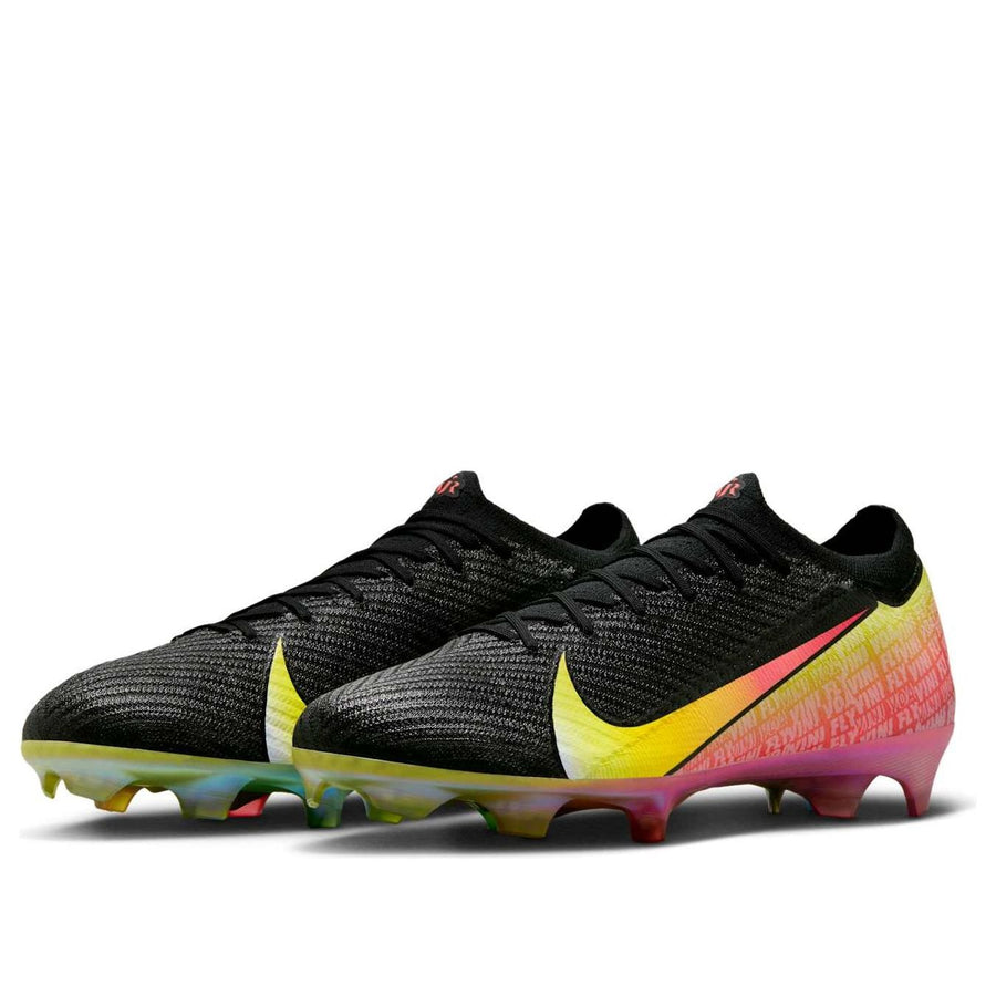 Кроссовки Nike Mercurial Vapor 16 Elite 'Vini Jr.', черный — фото 3