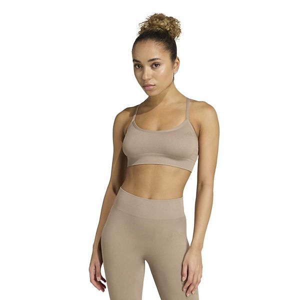 

Женский бра для тренировок с легкой поддержкой Adidas, Brown