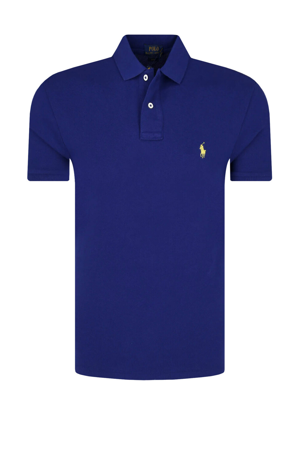 

Поло POLO RALPH LAUREN slim fit pique, синий
