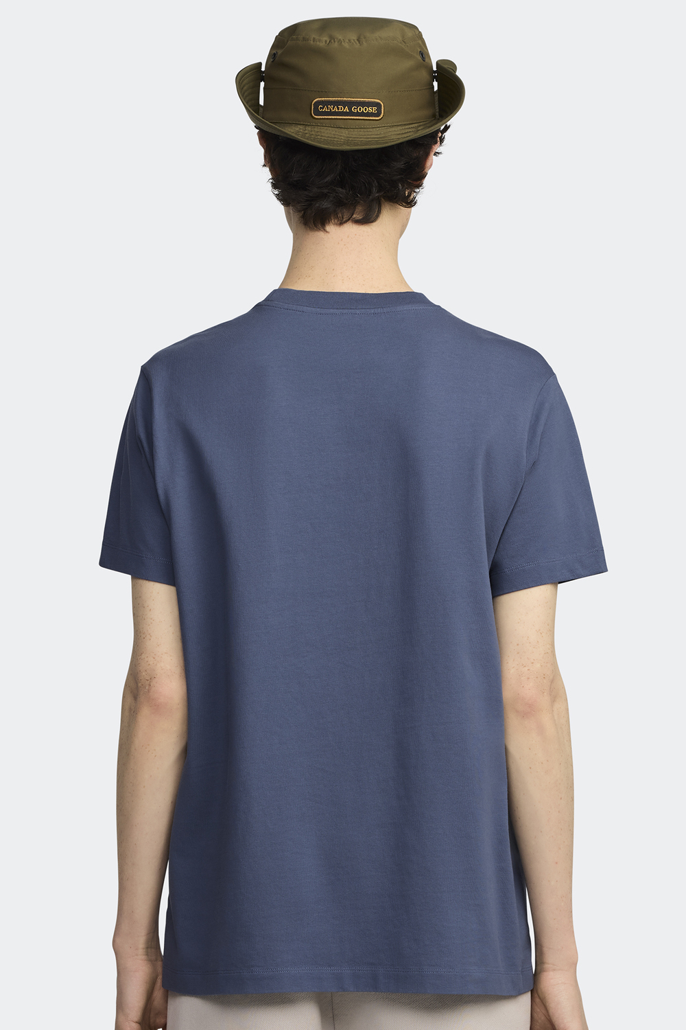 Футболка Canada Goose Emersen Embroidered Crewneck T-Shirt, Ozone Blue — фото 3