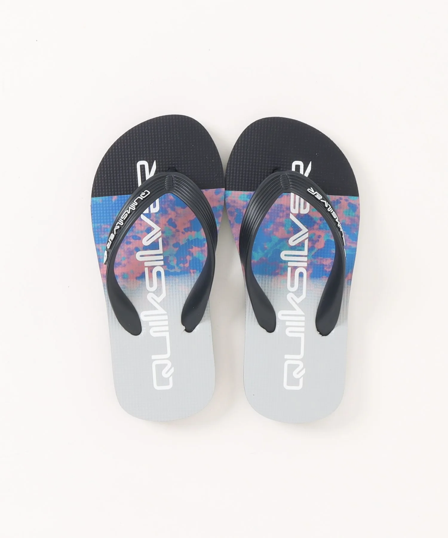 Детские пляжные сандалии с ремешком Molokai Art 26 Youth Quiksilver синие — фото 4