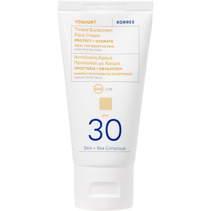 

YOGHURT Тональный крем для лица SPF30 50 мл Korres