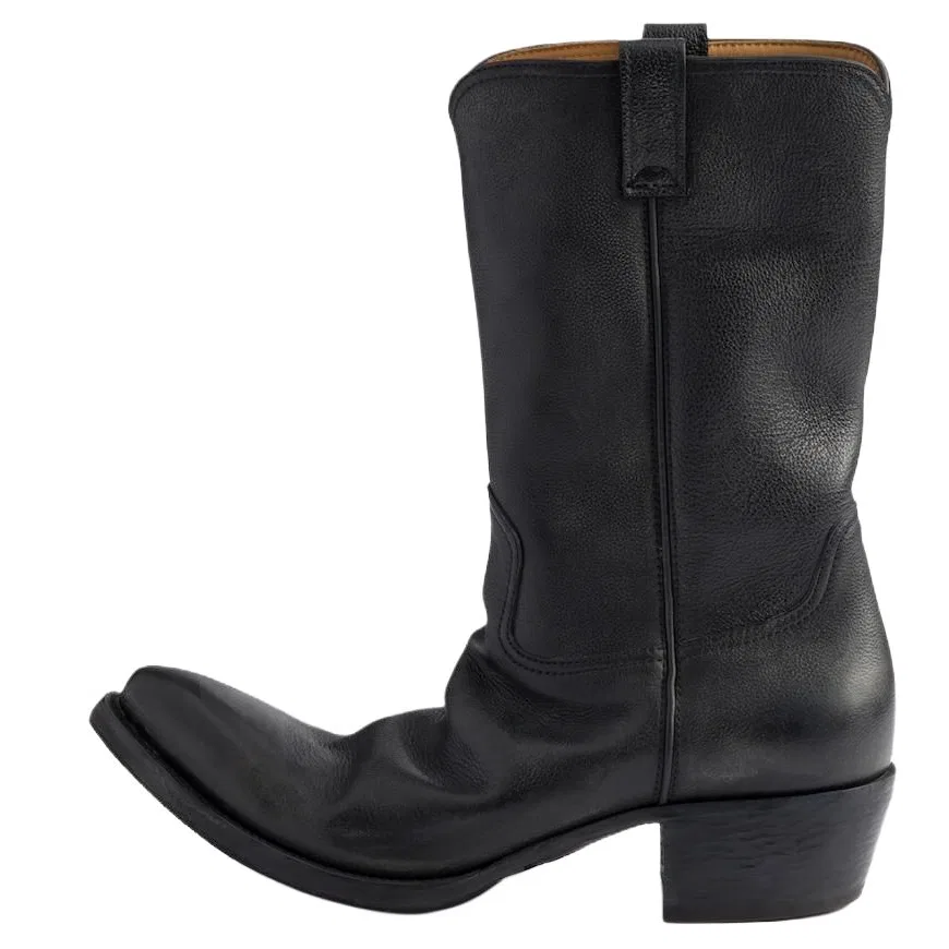 Ботинки на каблуке 5.3 см PRADA Black