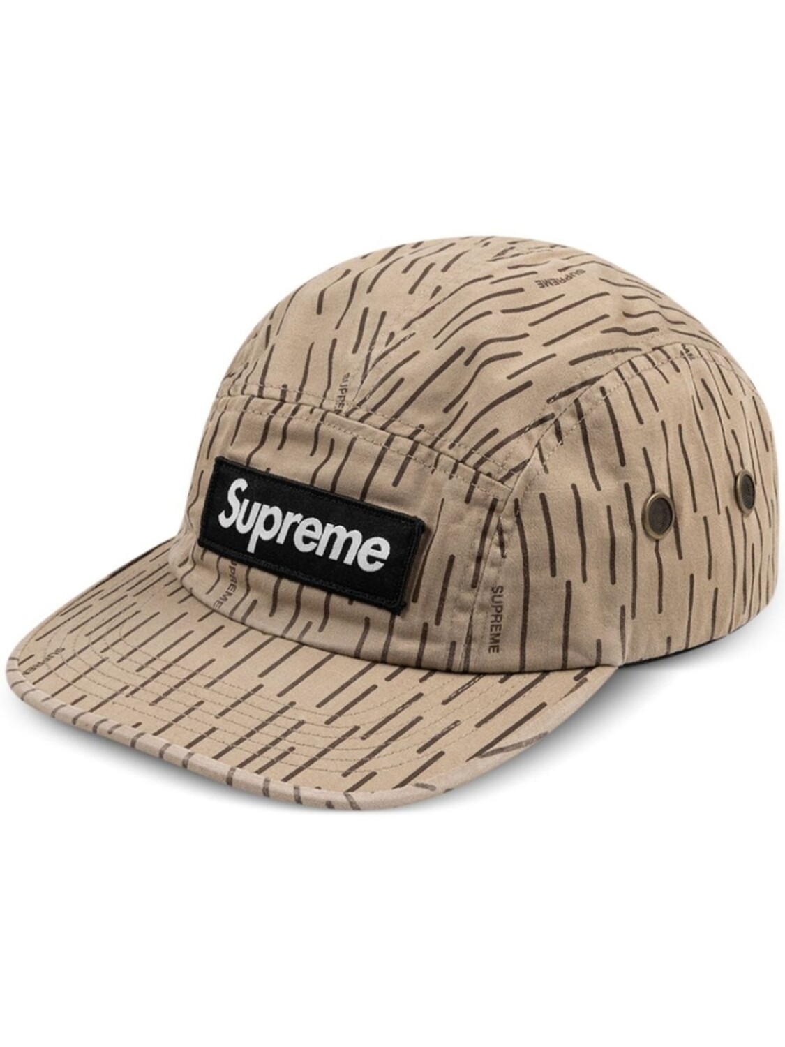 

Supreme кепка военного лагеря "Tan Raindrop", нейтральный цвет