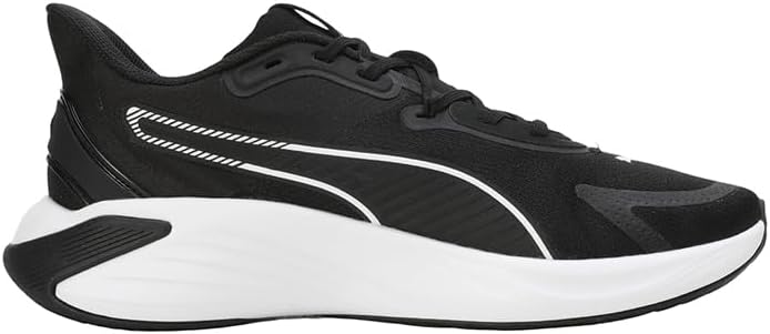 Кроссовки PUMA Unisex Pwr Hybrid Tr, белый/черный — фото 3