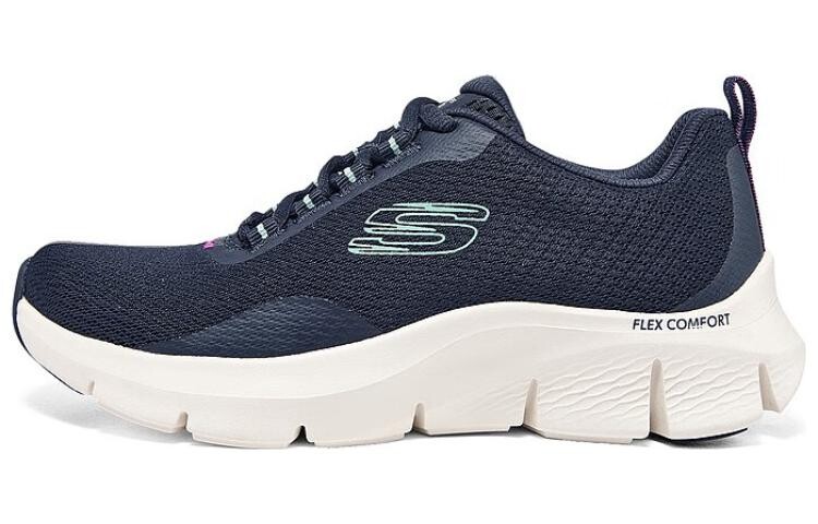 

Кроссовки Flex Comfort Lifestyle женские с низким верхом синего цвета Skechers, Синий, Кроссовки Flex Comfort Lifestyle женские с низким верхом синего цвета Skechers
