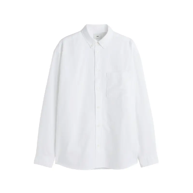 

Рубашка H&M Relaxed Fit Oxford, белый