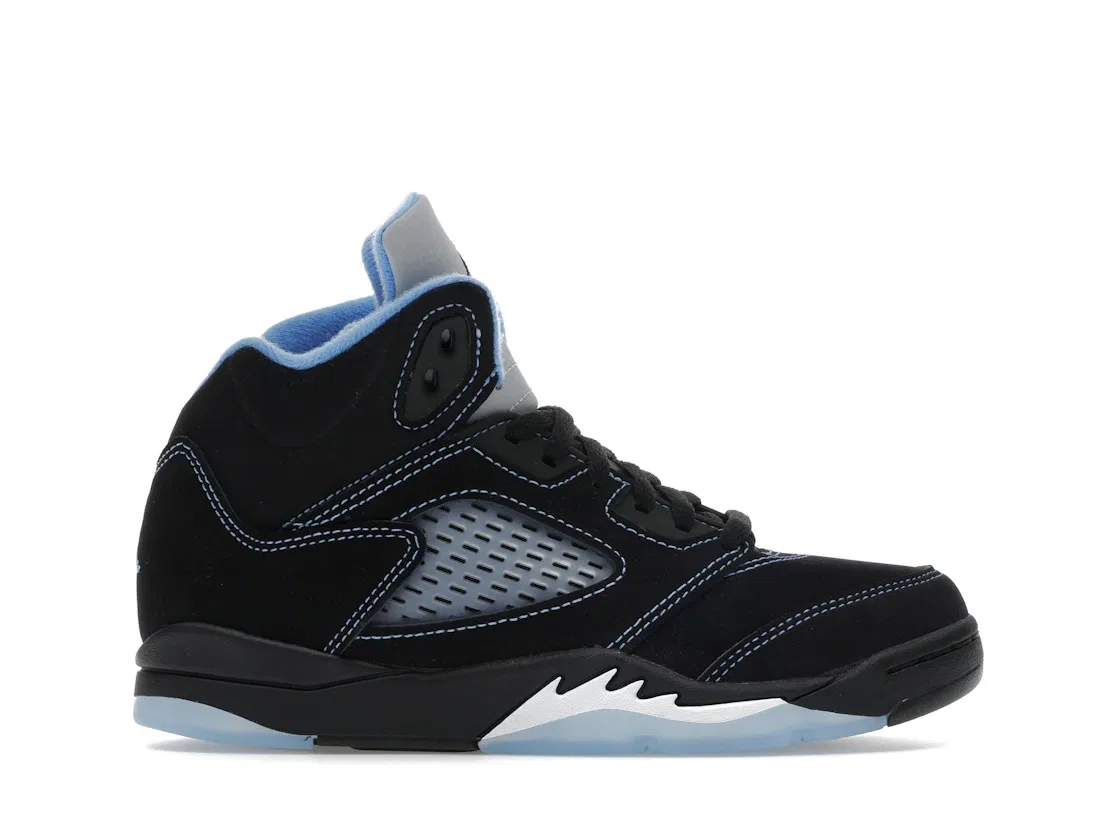 Детские кроссовки Lifestyle с моделью Jordan 5 Retro Jordan, Black/University Blue/White